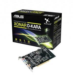 Asus XONAR_D_KARA 5.1 PCI Karaoke sound card low profile bracket, XONAR_D_KARA