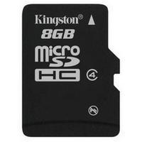 Card de memorie Kingston 8GB (MicroSD Hc Card)  Micro Secure Digital Card High Capacity
