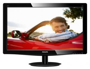 Monitor LCD PHILIPS 196V3LSB (18.5 inch, 1366x768, 1000:1, 10000000:1(DCR), 170/160, 5ms, VGA/DVI) Black , 196V3LSB/00
