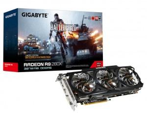 Placa video Gigabyte AMD Radeon R9 280X Battlefield 4 limited edition! , 3072MB, GDDR5, 384bit, DVI, HDMI,PCI-E, V_R928XOC-3GD-GA
