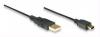 Cablu manhattan hi-speed usb 2.0, a-male-mini-b 5-pin, 1,8m, black,
