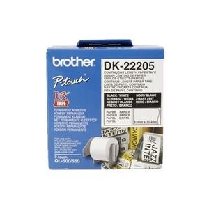 Etichete Brother DK22205 62mm x 30.48m, BRACC-DK22205