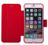 Husa flip momax iphone 6 plus, smart case, red