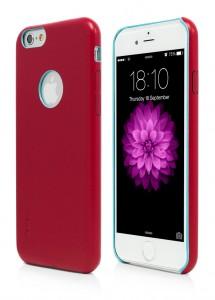Husa Vetter Clip-On pentru iPhone 6,  Clip-On Slim,  Leather Feel,  Red,  CCLSVTIP647R