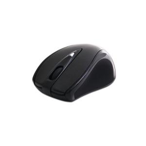 Mouse PRESTIGIO PMSOW04 (Wireless 2.4GHz, Optical 800/1600dpi, 4 butoane), Black , PMSOW04BK