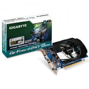 Placa video Gigabyte nVidia GeForce G210, 1024MB, DDR2, 128bit, HDMI, PCI-E N210D2-1GI