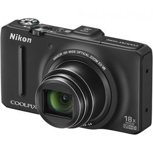 Aparat foto digital Nikon COOLPIX S9300, 16MP, Black, VMA921E1