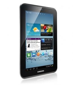 Tableta Samsung Galaxy Tab2 P3110 7 inch, 8GB, Wi-Fi, Android 4.0, Titanium Silver