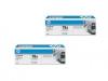 Toner HP 78A Black Dual Pack (2 x 2100 pag), CE278AD