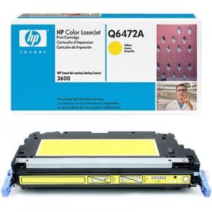 Toner HP Color LaserJet Q6472A Yellow Print Cartridge Q6472A