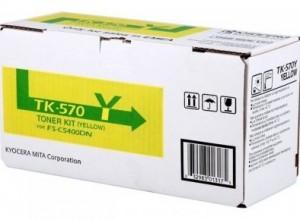 Toner kit Kyocera, Yellow, 12 000 pages, for FS-C5400DN, TK-570Y