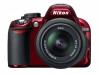 Aparat foto Nikon D3100 Kit 18-55VR Red, VBA281K001