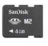 Card memorie sandisk m2, 4gb, fara adaptor, 9948