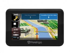 GPS PRESTIGIO GeoVision 4050, 4.3 inch, 4GB, 128MB RAM, IGO 8.3 software, PGPS4050EU004GBBNG
