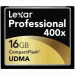Card memorie Lexar Compact Flash 16GB 400X, LCF16GCRBEU400