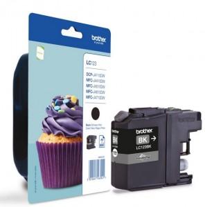 Cartus Brother LC123BK, Ink Cartridge Black, for MFC-J4410DW/MFC-J4510DW (600 pagini), LC123BK