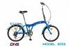 Folding bike 2024-6v --albastru