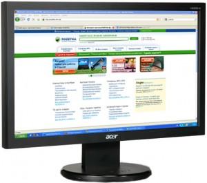 Monitor Acer 21.5 inch HD,TFT, V223HQvb Wide, 16:9 ,FHD, 5ms 20000:1 ACM black  ET.WV3HE.018