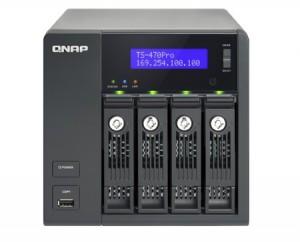 NAS Qnap TS-470 PRO Tower - 4 Bay NAS, 2.5 inch  or 3.5 inch  no HDD SATA 6G Hot Plug, Intel i3 TS-470 PRO