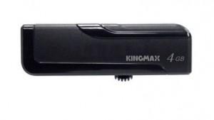 Memorie Stick Kingmax PD-02, Flash 4GB, retractable USB connector, USB 2.0, Black, KM-PD02/4GB