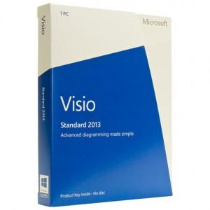 Microsoft Visio Std 2013 32-bit/x64 English Medialess, D86-04736