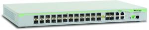Switch Allied Telesis AT-9000/28SP 28 port Gigabit Managed "Green" switch with 24 port 100/1000 Mbps SFP fixed configuration and 4 additional 100/1000 Mbps SFP ports in combination with 10/100/1000T ports