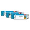 Cartus hp 91 cyan pachet 3 bucati