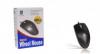 Mouse optic, 3but + 1wheel; buton dublu click, rezolutie  800dpi, ARGINTIU;