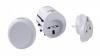 Adaptor priza universal 2P Skross, intrare 3 poli, iesire 2 poli, ADAPT-PLUG-UNIV/2P-SKRS