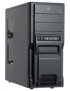 CARCASA CHIEFTEC GIGA Miditower (USB/Audio), mATX, ATX, 3x5.25 1x3.5, Black, DF-01B-OP, DF-01B-OP