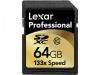 Card memorie Lexar 133X SDXC 64GB, LSD64GCRBEU133
