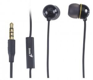 Casti cu microfon GENIUS "HS-M210", microfon integrat, telecomanda pe fir, jack 3.5mm, 31710183100