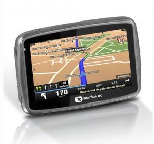 GPS 5" SERIOUX GLOBALTROTTER 7510GT2, ROMANIA, 128MB, 7510GT2+RO+SD10