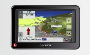 GPS_BeckerR43 - Ecran tactil de 4,3, Memorie 2 GB, Ghidare Eco, BeckerR43