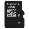Micro Secure Digital Card HIGH CAPACITY 8GB (MicroSD HC Card) Kingston