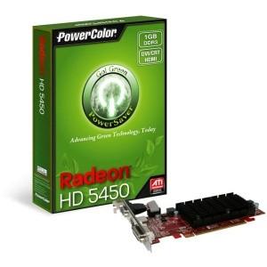 Placa video PowerColor Ati Radeon AX5450 1GBK3-SH