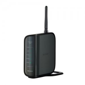 Router wireless Belkin F5D7234nv4, 1xWAN 10/100 + 4xLAN 10/100, orizontal , F5D7234NV4-H