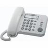 Telefon analogic panasonic kx-ts520fxw, alb,