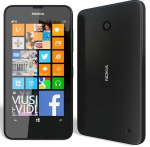 Telefon mobil Nokia Lumia 630, Black, 3G, NOK630BK