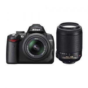 Aparat foto DSLR Nikon D5000 Double Zoom Kit