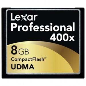 Card memorie Lexar Compact Flash 400X 8GB, LCF8GBCRBEU400