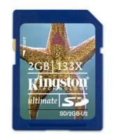 Secure Digital Card 2GB Ultimate 133x (SD Card) Kingston