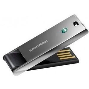 Flash Drive Kingmax SuperStar Stick USB 2.0 8GB - PIP Technology/Gray - Read:35MB/s; Wri, KM-SST-8G/B