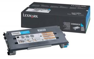 Toner Lexmark C500, X500, X502 1.5K CYAN CARTRIDGE, C500S2CG