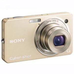 Camera foto Sony Cyber-shot WX1 Gold, 10.2MP, CMOS Exmor R, 5x optical zoom, 2.7, DSCWX1N.CEE8