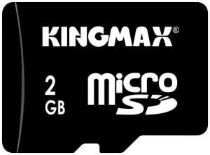 Card Memorie Kingmax 2GB Micro SecureDigital, cu adaptor, KX-2-AD