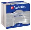 Carcase de plastic goale Verbatim pentru CD-DVD 10 buc  49988