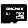 CARD MEMORIE TELEFON KINGMAX Micro Secure Digital Card 4GB (Micro SD Card, pentru telefoane mobile) Kingmax, 9A1E-AL04GZ16
