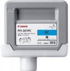 Cartus Canon Pigment Ink Tank PFI-301 Photo Cyan, For iPF8X00, iPF8000S, iPF9X00, iPF9000S, 3, CF1490B001AA