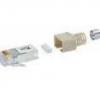 Conector jack rj45 cat.5e ecranat pentru